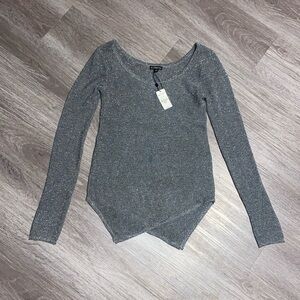 Express gray long sleeve